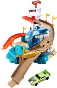 Hot Wheels BGK04 City Color Shifters Sharkport Showdown Playset